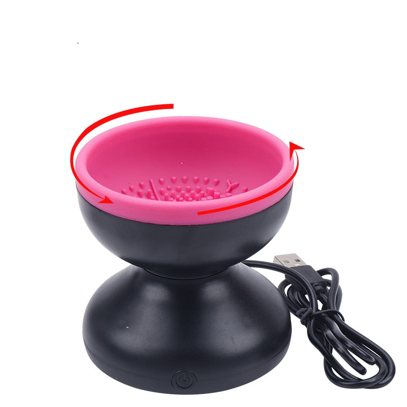 Makeup brush cleaner product view
