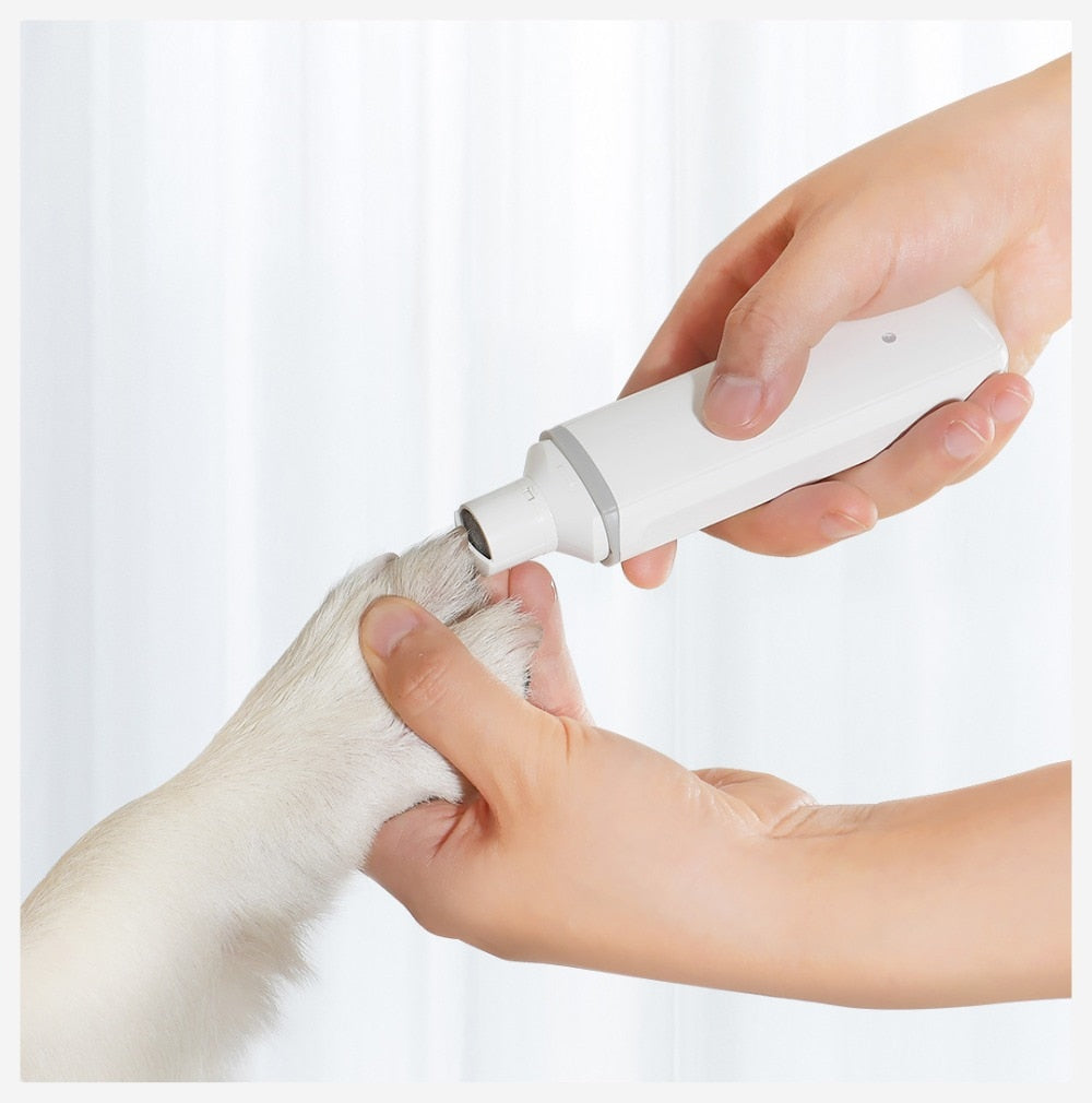 Pet nail grinder detail