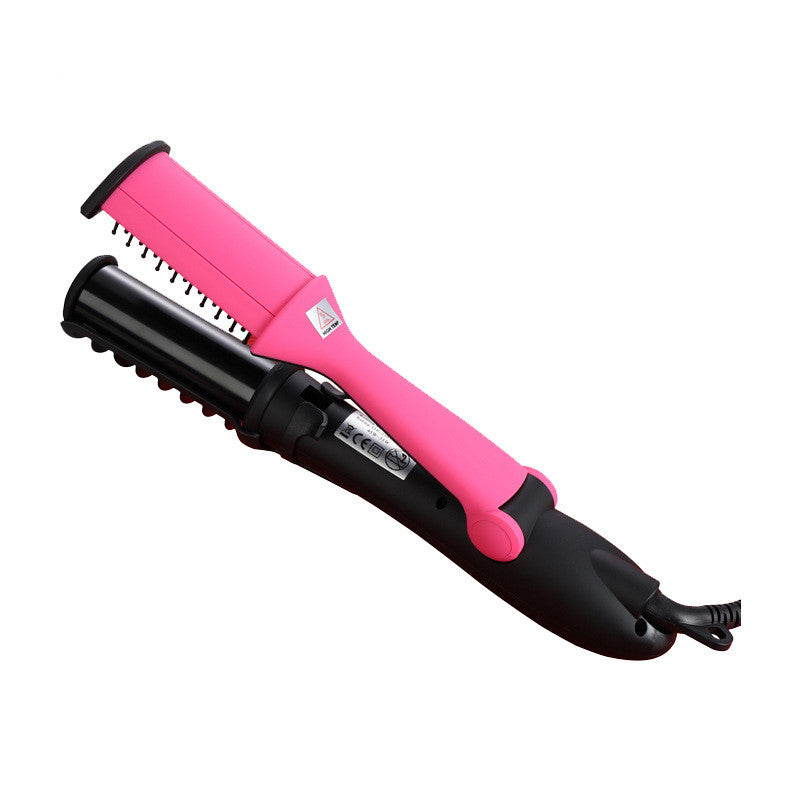 Automatic hair curler styling view