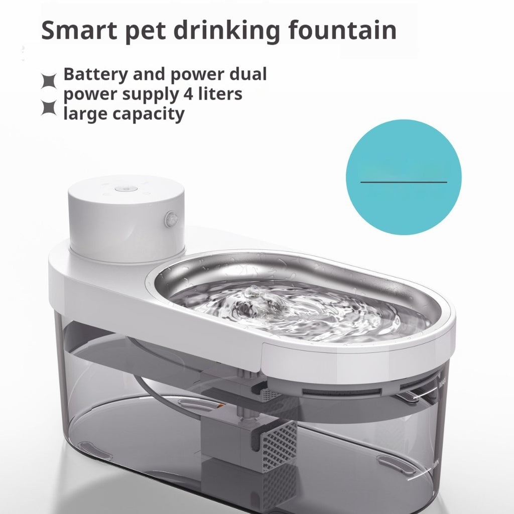 Wireless pet fountain features